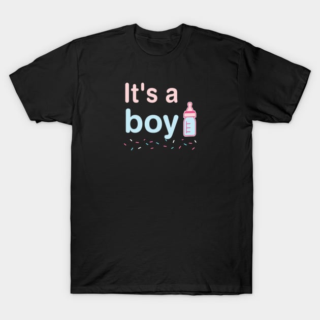 it's a boy gender reveal T-Shirt by Titou design